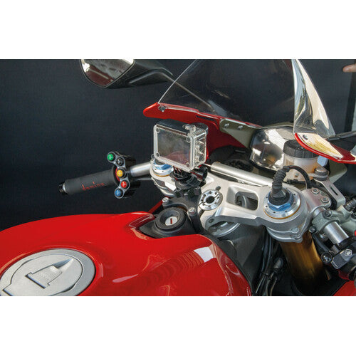 Soporte de interruptor de llave Optiline Panigale compatible con Ducati Panigale 899, 959, V2, 1199, 1299, V4