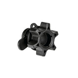 Optiline Titan Duolock, un acoplamiento de alta resistencia con cabezal de metal fundido a presión. Tuerca de mayor tamaño.