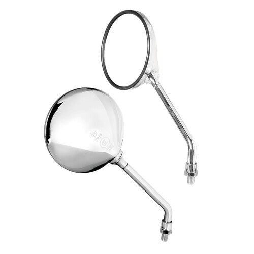 Lámpara de cromo opal, par de espejos retrovisores 91630