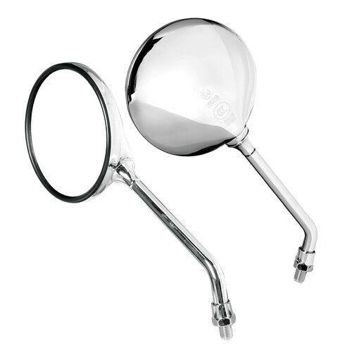 Lámpara de cromo opal, par de espejos retrovisores 91630