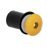 Kits de ajuste de pantalla Lampa, kit de tuercas de goma con tornillos y arandelas (5 MA) - 10 piezas - Dorado 91652