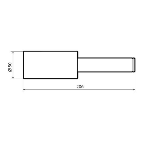 Lámpara de pasador para soportes de un solo brazo - 50 mm 91721