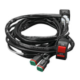 Kit de cableado de faros Lampa para motocicleta, 12 V 91725