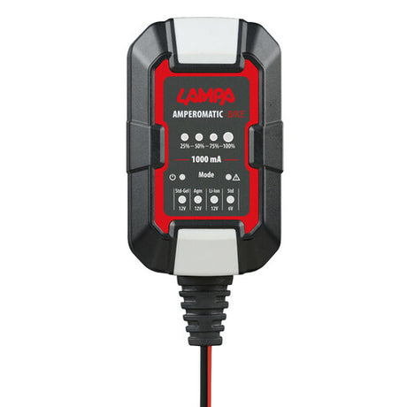 Amperomatic Bike Lamp, Smart Battery Charger, 6/12V - 1A