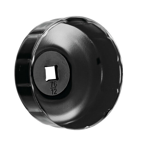 Llave de vaso para filtro de aceite de lámpara de 76 mm con 12 lados 91741
