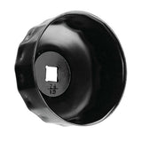 Llave de vaso para filtro de aceite de lámpara de 74 mm con 15 lados 91745