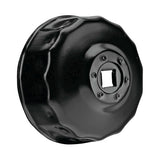 Llave de vaso para filtro de aceite de lámpara de 74 mm con 15 lados 91745