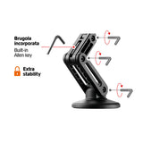 Optiline Mag Pro Fold, soporte magnético para teléfono con brazo giratorio y plegable