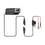 Optiline Trek X, USB-Ladegerät mit doppelter USB-Buchse (USB A + USB C), regendicht
