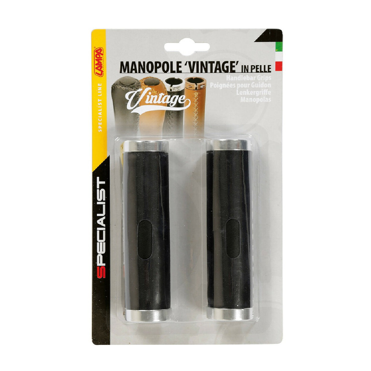 Lampa Coppia manopole Vintage - Nero - 127+127 mm