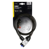 15 mm Stahl-Diebstahlsicherungskabellampe – 80 cm