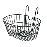 Front basket lamp on the handlebars