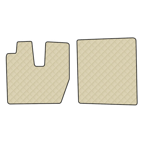 Par de alfombrillas Skeentex para lámpara - Crema - Compatible con Iveco S-Way (06/24>) 95907