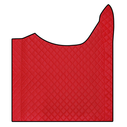 Alfombrilla central Skeentex para lámpara - Roja - compatible con Daf XG (06/21>) - Daf XG+ (06/21>) 95932