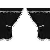 Juego de cortinas de microfibra para cabina inteligente Lampa Premiere para camión - Negro 96005