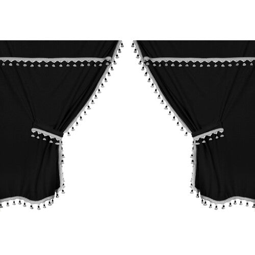 Lampa Premiere smart cabin, set tende microfibra per camion - Nero