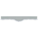 Juego de cortinas de poliéster para camión Lampa Luxury Smart - Plateado/Azul 96033