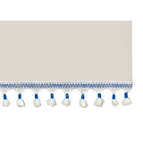 Lampa Luxus Smart Polyester LKW-Vorhangset - Creme/Blau 96037