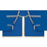 Lampa Luxury Pro-Cabin, set tende in poliestere per camion - Blu/Oro 96039