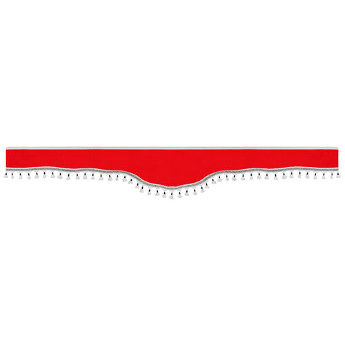 Lampa Luxury Pro-Cabin, set tende in poliestere per camion - Rosso/Nero 96041