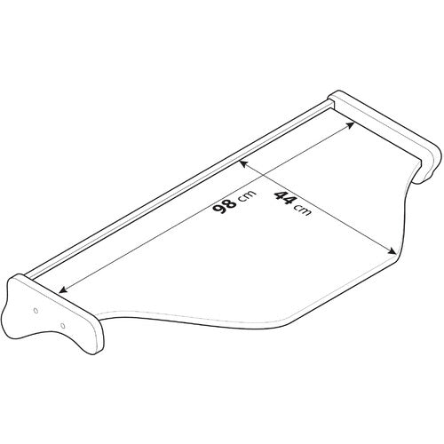 Lámpara de mesa para salpicadero - Central - Daf XF 106 (10/12>) 96046
