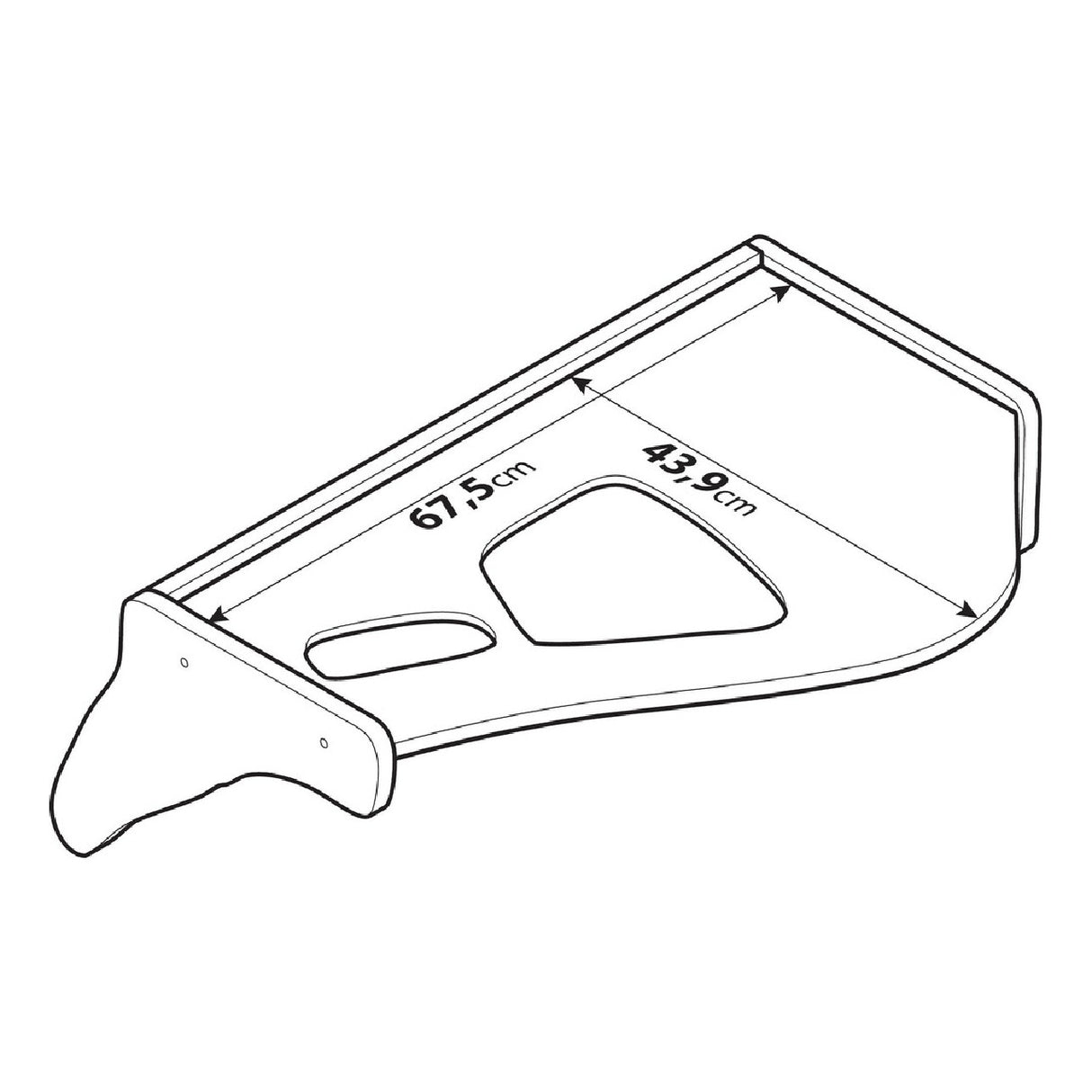 Dashboard Table Lamp Central Volvo FH 3 Series (08/02&gt;08/08) with hole