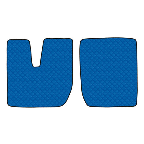 Blue floor mats Iveco Stralis 08/06&gt;12/12 aut.man.cab.lar.