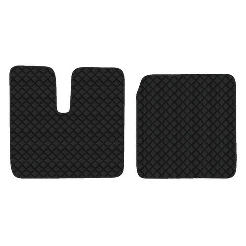 Par de alfombras Skeentex - Negras - Man TGA (03/99>05/10) cabina ancha 96123