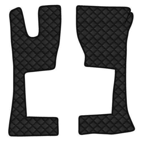 Tappettini Nero Actros MP4 09/11>09/19 cabina stretta tunnel