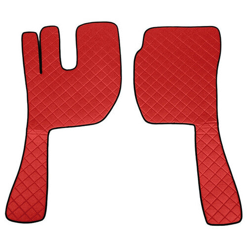 Red Floor Mats Volvo FH 3 08/02&gt;08/12 large lever small lever