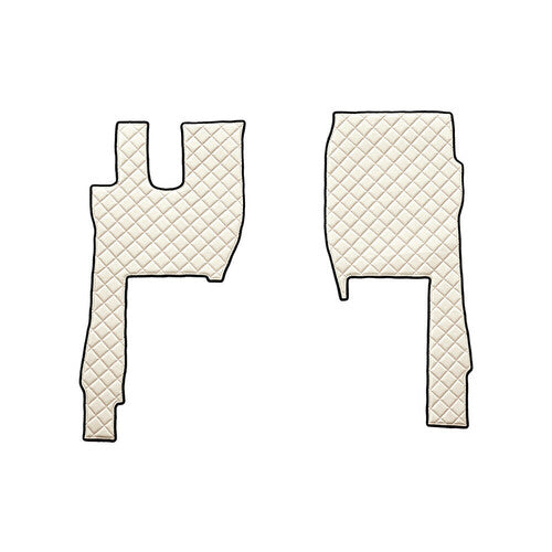 Skeentex Fußmattenpaar (Lampenpaar) – Creme – Ford F-Max (ab 10/18) 96249