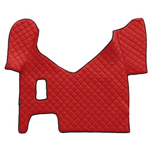 Skeentex Red center mat for Iveco Stralis 08/02&gt;12/12 manual wide cab
