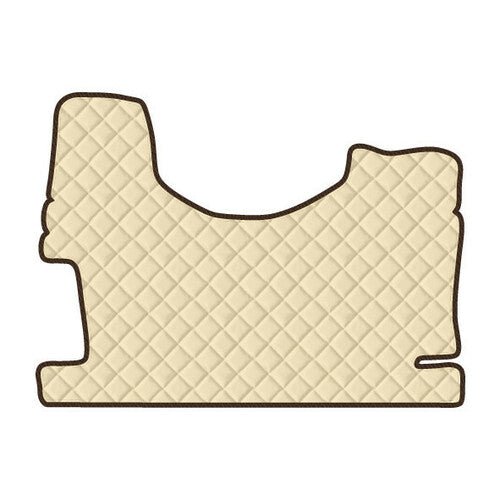 Alfombrilla central Skeentex color crema para Mercedes Actros MP3 (06/08>12/13) túnel alto 96375