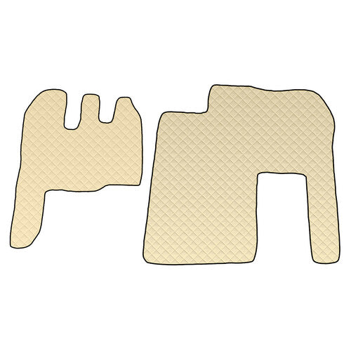 Skeentex-Einzelmatte - Creme - Renault Magnum (01/01>06/13) Schaltgetriebe 96523