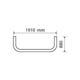 Pilot Barra portafari per tetto - Type 2 - Renault Magnum (09/96>06/13)