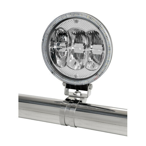 Pilot S2, soporte de faro de acero inoxidable