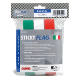 Lámpara de bandera adhesiva, franja tricolor italiana en rollo - 8 x 500 cm 96942