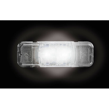 2-LED Side Marker Light, 24V - White 7000