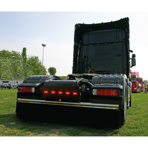 2-LED Side Marker Light, 24V - Red 7001