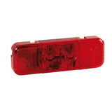 2-LED Side Marker Light, 24V - Red 7001