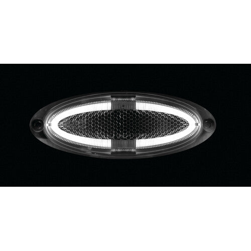 Lampa Luce ingombro a 4 led, montaggio in superficie, 12/24V - Bianco