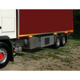 Lampa Luce ingombro a 4 led, montaggio in superficie, 12/24V - Arancio