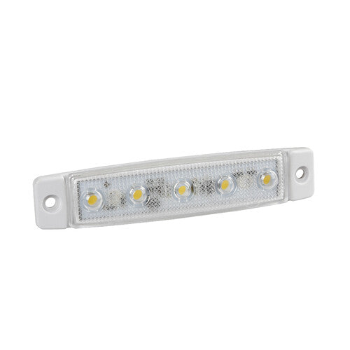 Pagg Aspck Seitenmarkierungsleuchte - 5 LEDs - 12/24V - Weiß 97030
