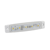 Pagg Aspck Seitenmarkierungsleuchte - 5 LEDs - 12/24V - Weiß 97030