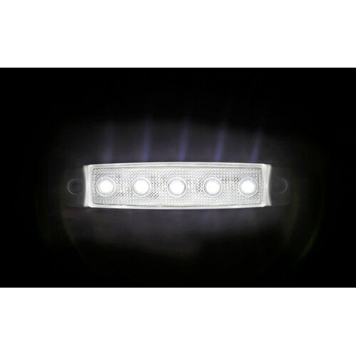Pagg Aspck Seitenmarkierungsleuchte - 5 LEDs - 12/24V - Weiß 97030