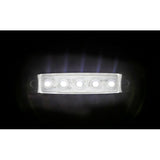 Pagg Aspck Seitenmarkierungsleuchte - 5 LEDs - 12/24V - Weiß 97030