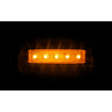 Lampa Pagg Aspck, luce ingombro - 5 Led - 12/24V - Arancio 97032