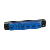Lámpara decorativa - 6 LED - 12/24 V - Azul 97039