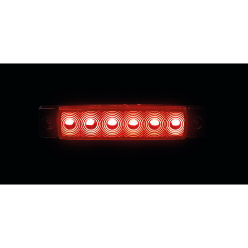 Juego de 20 luces de gálibo - 6 LED - 12/24 V - Rojo 97041