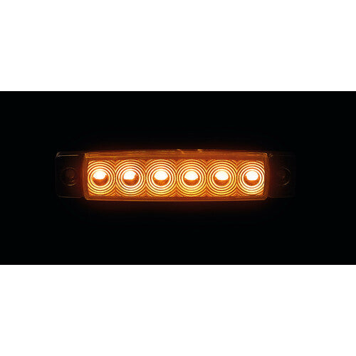 Juego de 20 luces de gálibo - 6 LED - 12/24 V - Naranja 97042
